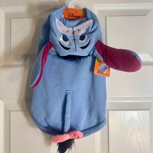 NWT. Disney's Eeyore Pet Costume Hoodie size Small.